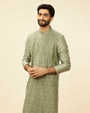 Emerald Elegance Kurta Pajama